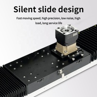 Système robotisé CNC robuste RXC175 avec module linéaire à entraînement par crémaillère et rail de guidage pour plateforme coulissante XYZ