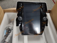 Radio Tesla de 12.1 Pulgadas con Android 9 para Honda Civic 2016-2020, GPS para Auto, Navegación, Estéreo, Reproductor Multimedia, Reproductor de DVD para Auto