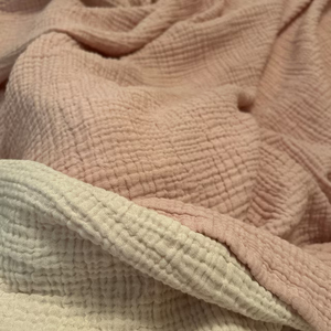 Custom Size Soft 4 Layer Cotton <strong>Throw</strong> Lightweight Blanket Gauze Rustic Muslin Bed Cover - Product Image 4