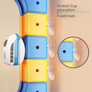 Set de Tren Eléctrico de Levitación Magnética DIY, Batería de Litio de 3.7V, Pista de Carreras Flexible 3D, Juguete de Construcción para Niños - Product Image 5