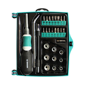 Penggong <b>Screwdriver</b> <b>Set</b> 40-60 Pcs Magnetic <b>Bits</b> Anti Slip Handle For Home Appliance Repair - Product Image 2