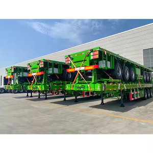 Chasis de Contenedor, Remolque de Camión, Plataforma para Contenedores de 40 y 20 Pies, Cargador de Contenedores Marítimos, Semirremolque Esqueleto para Contenedores - Product Image 4