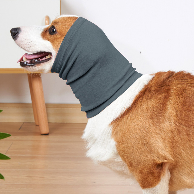 NEW ARRIVAL Anti-Anxiety Ear Wrap & Neck Scarf for Pets All-Season Calming Dog Hood Dog Ear Protection