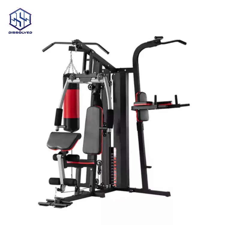 Hot Sale Fitness Multi Strength Fitness Equipment 4 Station Home Gym Equipment Bodybuilding Machine