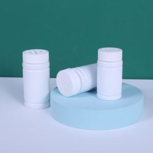 Flacon à pilules en plastique HDPE blanc 100 ml 150 ml 200 ml 250 ml 300 ml avec couvercle à vis - Product Image 6