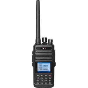 TYT-Walkie talkie de larga distancia, radio bidireccional recargable, banda dual, 256 canales, 10W,