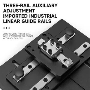 Plataforma de Pulido de ICs LUOWEI LW-305Pro con Ajuste Auxiliar de Tres Guías para Reparación de Pantallas de <span class=keywords><strong>iPhone</strong></span>, Máquina de Pulido de Anillos de Cámara IC - Product Image 4