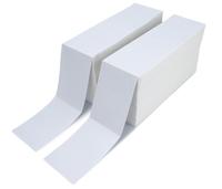Meilleure vente auto-adhésif 4x6 Direct Fanfold étiquette de connaissement thermique étanche A6 Fanfold étiquette d'expédition thermique autocollants