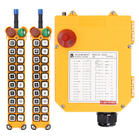 Control Remoto Inalámbrico Industrial F24-20S de 20 Botones para Grúa, Transmisor y Receptor de Radio para Camiones y Grúas