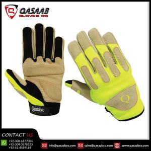 Guantes DE SEGURIDAD Guantes de trabajo de soldadura de cuero de seguridad resistentes al fuego para gran oferta Guantes de cuero personalizados - Product Image 2
