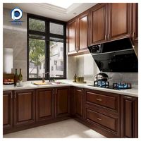 Armários de Cozinha PRIMA Americanos em Madeira Maciça Estilo Shaker RTA Carvalho Branco Modular