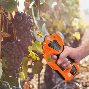 Nuovo Design 20 millimetri Cordless Portatile Albero Potatore Frutta Kit di Batteria Al Litio Ricaricabile Elettrico Potatura Cesoie Da Giardino Forbici