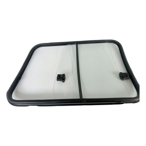 Fenêtre coulissante en verre de sécurité 4 mm TONGFA 2026 avec cadre en aluminium, vente directe usine pour fourgon, camping-car, remorque, motorhome - Product Image 4