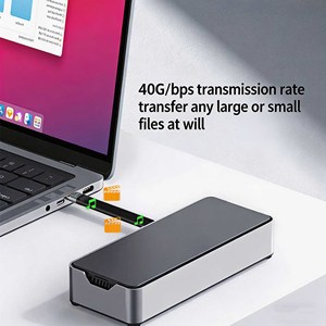 AWELL 240W Type-<b>C</b> to Type-<b>C</b> FPC Flat <b>Cable</b> 40Gbps Data Transfer 8K@60Hz Video PD Fast Charging Short Flexible <b>Cable</b> - Product Image 4