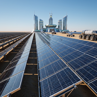 Panneau solaire photovoltaïque premium 660W avec structure renforcée pour une utilisation durable en extérieur dans un système solaire