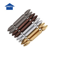 Jeu de tournevis à embouts magnétiques en acier de qualité S2, 1 pouce, 5/16, pointus, support OEM, embouts de tournevis 1/4'' Ph00