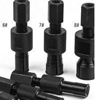 Ensemble de 9 pièces d'extracteurs de roulements, extracteurs de moyeux, extracteurs de goupilles et marteau coulissant pour l'extraction de moyeux