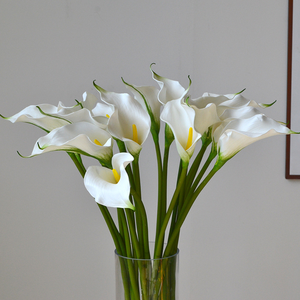 Fleurs artificielles <span class=keywords><strong>de</strong></span> lys blancs en PU <span class=keywords><strong>de</strong></span> haute qualité, toucher réaliste, <span class=keywords><strong>pour</strong></span> <span class=keywords><strong>centre</strong></span> <span class=keywords><strong>de</strong></span> <span class=keywords><strong>table</strong></span>, décoration <span class=keywords><strong>de</strong></span> la fête des mères, Noël - Imperméables - Product Image 2