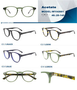 แว่น<span class=keywords><strong>ตา</strong></span>อะซิเตทสไตล์<span class=keywords><strong>เกาหลี</strong></span>ย้อนยุคทำด้วยมือคุณภาพสูงกรอบแว่นตารูปสัตว์คลาสสิก - Product Image 4