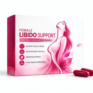 Kapseln zur Unterstützung der weiblichen Libido mit natürlichen Pflanzenextrakten, pflanzliches Nahrungsergänzungsmittel für Frauen - Product Image 1