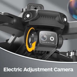 Mini Dron LF638 con Sistema de Vuelo Inteligente, Cámara Dual 4K HD, Plegable, para Principiantes, Control Remoto en Tiempo Real de 1 km, Control por Aplicación - Product Image 5