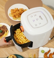 4L Mécanique Multifonctionnel Automatique Sans Fumée Ménage Numérique Nouvelle Friteuse À Air Machine