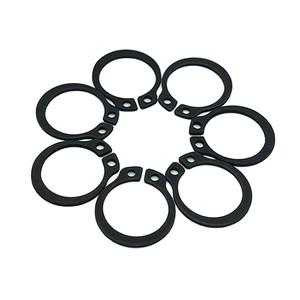 Bague de retenue pour axe de piston, bague de retenue interne, circlip DIN472, acier à ressort haute résistance, finition zinguée - Product Image 4