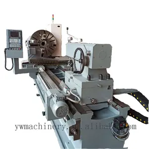 Máquina de torneado de torno de gran agujero, CNC, producción China, ck61125