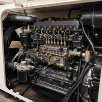 Groupe électrogène diesel silencieux 20 kVA pour alimentation de secours résidentielle LINGGE Triphasé 400 V 50 Hz