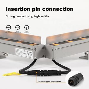 Iluminación Arquitectónica Cuadrada Asimétrica para Paredes, Luz de Colores para Dar Color a las Paredes, Iluminación de Edificios Dmx512 Rgb Wall Washer - Product Image 2
