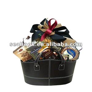 ตะกร้าหนังแฟชั่นสำหรับเก็บของขวัญผู้ผลิต - Product Image 2