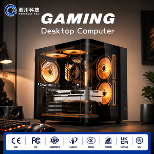 Ordinateur de bureau de jeu personnalisé avec processeur Intel Core I3 <span class=keywords><strong>10105F</strong></span>, carte graphique GTX 1660 SUPER 6 Go, 8 Go de RAM, SSD 1 To, fabrication en usine - Product Image 1