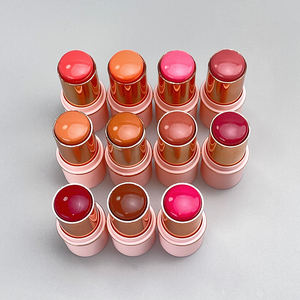 บลัชออนแบบแท่ง MLM Custom Makeup สำหรับแก้มและปาก เนื้อแมตต์  รับทำโลโก้ 11 สี  วีแกน ปราศจากการทดลองกับสัตว์ - Product Image 3