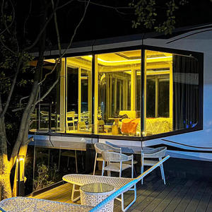 Hôtel-capsule assemblé, hébergement, structure en acier léger, mobile, chambre d'hôtes, site touristique, camping, hôtel haut de gamme - Product Image 4