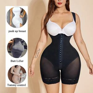 Venta al por mayor de reloj de arena Body Shapewear Busto abierto <span class=keywords><strong>Fajas</strong></span> moldeadoras BBL Body <span class=keywords><strong>Abdominoplastia</strong></span> Mujeres Corsé Moldeadoras Para Mujer - Product Image 5