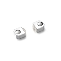 Accessoires de salle de bain Ensemble de douche Chromage Couverture Pad Petit Chrome Plaqué Couverture Pad Assemblage Ensemble pour salle de bain
