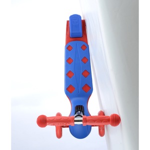 Trottinette enfant trois roues pliable, hauteur réglable, corps en plastique, pour enfants de 1 à 9 ans - Product Image 2