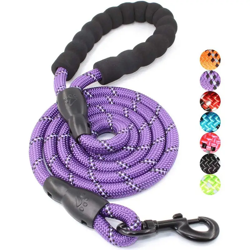 Amazon Best Selling Mountain Climbing Dog Leash Durable Rope Dog Lead Reflective Rope Pet Outdoor Sports Dog Leash