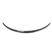 Aileron arrière en fibre de carbone véritable en forme d'aile pour Tesla Model Y, noir brillant, pare-chocs de coffre, accessoires automobiles de haute qualité
