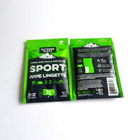 OEM Lingette de nettoyage pour le bain personnalisée pour adultes Lingettes humides antibactériennes pour le sport, le camping et la visite