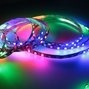 Bande lumineuse <span class=keywords><strong>LED</strong></span> <span class=keywords><strong>RGB</strong></span> programmable intelligente Neo WS2812B de haute qualité 5V Classic, SK6812 WS2812, 60 <span class=keywords><strong>LED</strong></span> par bande - Product Image 5