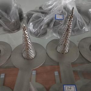 Thép Không Gỉ Đục Lỗ Phù Thủy <span class=keywords><strong>Hat</strong></span> Hình Nón Lọc Lọc Với Xử Lý Đối Với Bàn Ủi Hơi Nước - Product Image 4