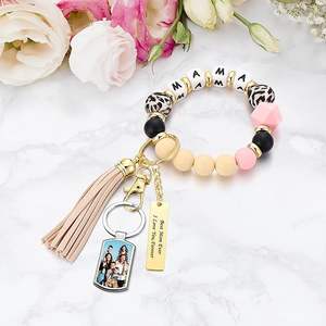 Diseñador creativo único lindo aprecio personalizado Londres recuerdo llavero anillos regalos de boda para invitados - Product Image 4