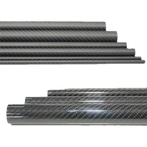 ท่อคาร์บอนไฟเบอร์กลวงทรงกลมแบบกำหนดเอง ความแข็งแรงสูง ผิวมัน/ด้าน ลายทอ 3K ทวิล/ธรรมดา ยี่ห้อ <span class=keywords><strong>SHENGTIAN</strong></span> สำหรับใช้ทำกระเป๋า - Product Image 5