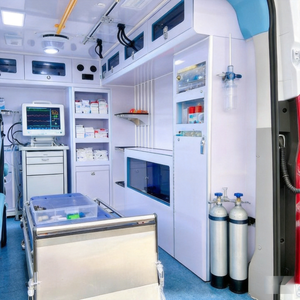 Meilleur prix, nouveau véhicule médical d'urgence à moteur diesel avec système de maintien de la vie pour les services d'urgence urbains, ambulance - Product Image 5