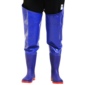 <span class=keywords><strong>Combinaison</strong></span> <span class=keywords><strong>de</strong></span> protection <span class=keywords><strong>de</strong></span> sécurité pour pantalons et bottes <span class=keywords><strong>de</strong></span> wading imperméables et respirants en PVC et nylon avec fonction étanche à l'eau - Product Image 2