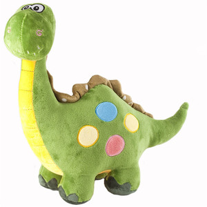 <span class=keywords><strong>Jouets</strong></span> en peluche de dinosaure DOMI TOY de haute qualité, promotionnels, avec rembourrage en coton PP, hauteur de 11 à 30 cm, pour enfants - Product Image 2