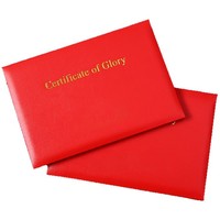 Carpeta de Presentación de Papel Azul Verde Personalizada con Logotipo de Lujo y Acabado de Terciopelo para Graduación