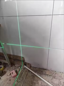 Niveau laser Shijing 8150 à 2 lignes, nivellement automatique, compact et portable, niveau à faisceau croisé, lumière verte, outils Shiijng - Product Image 4