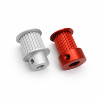 Poulie de distribution en alliage d'aluminium anodisé, supporte la personnalisation OEM/ODM, certification RoHS, personnalisation sur mesure